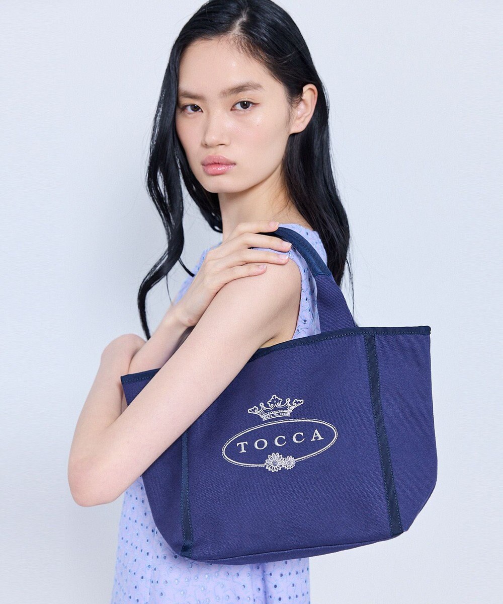 TOCCA BOW BRIDGE CANVAS TOTE トートバッグ【星風まどかさん着用】 