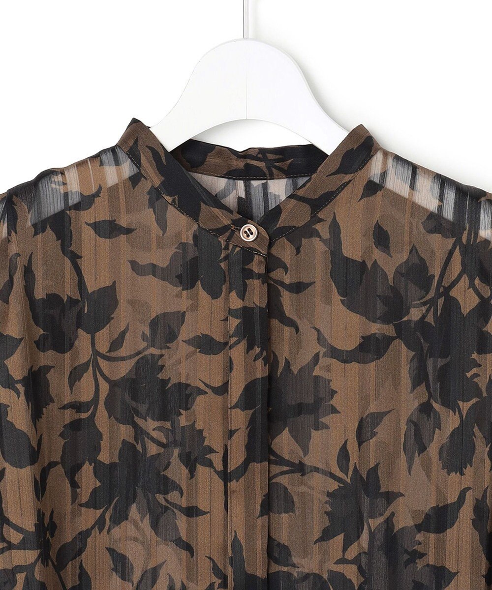 ICB 【30th ANNIVERSARY】 アーカイブフラワープリント ドルマンスリーブブラウス 
