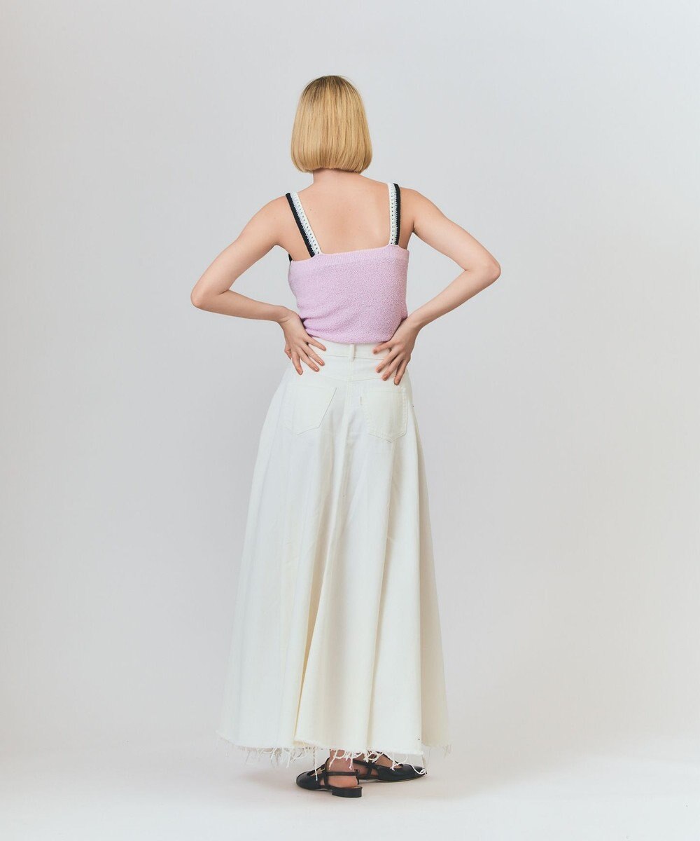 GRACE CONTINENTAL サーキュラーデニムスカート 