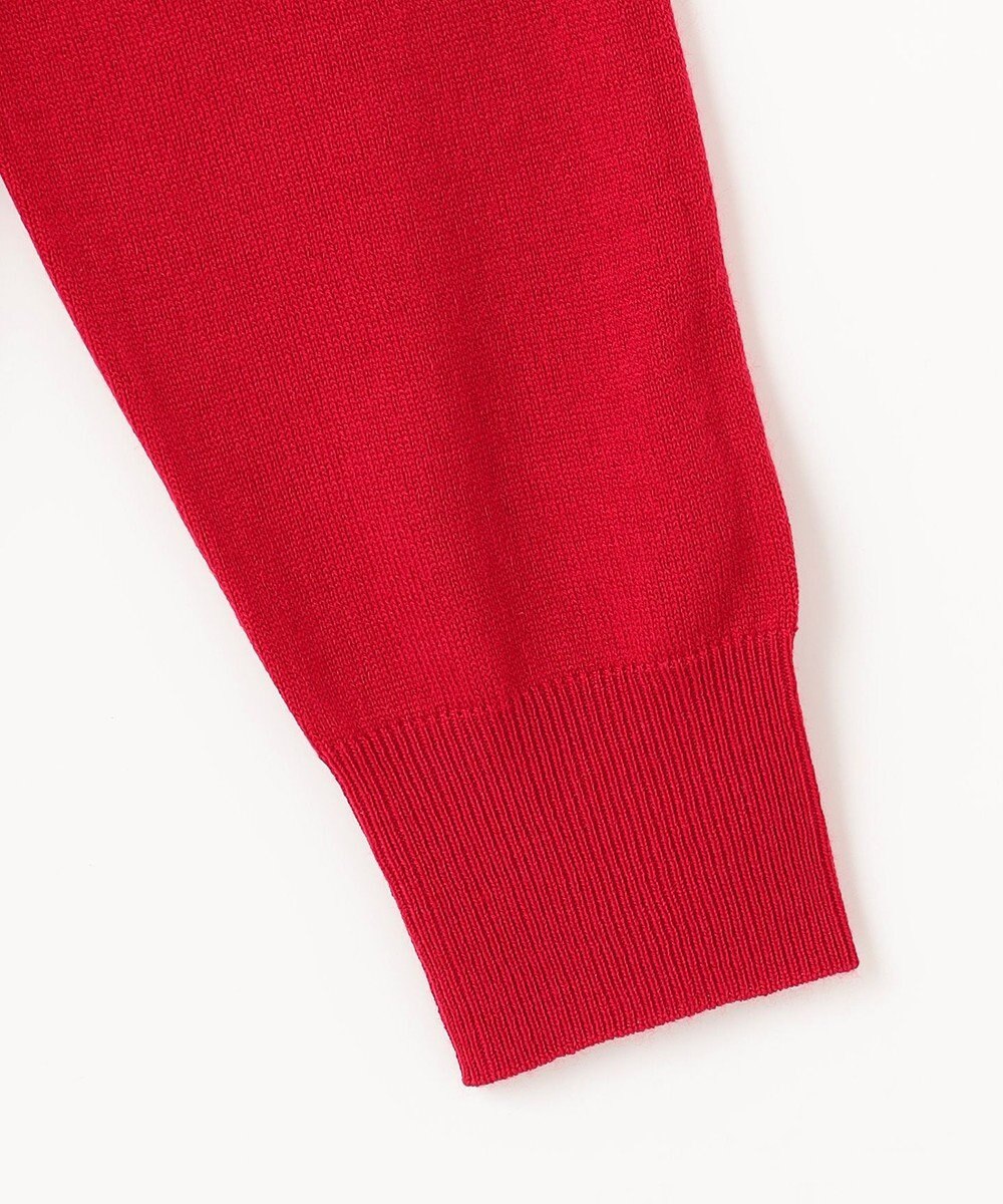 23区GOLF 【MEN】【ウォッシャブル】ウールブレンド ロゴニット 