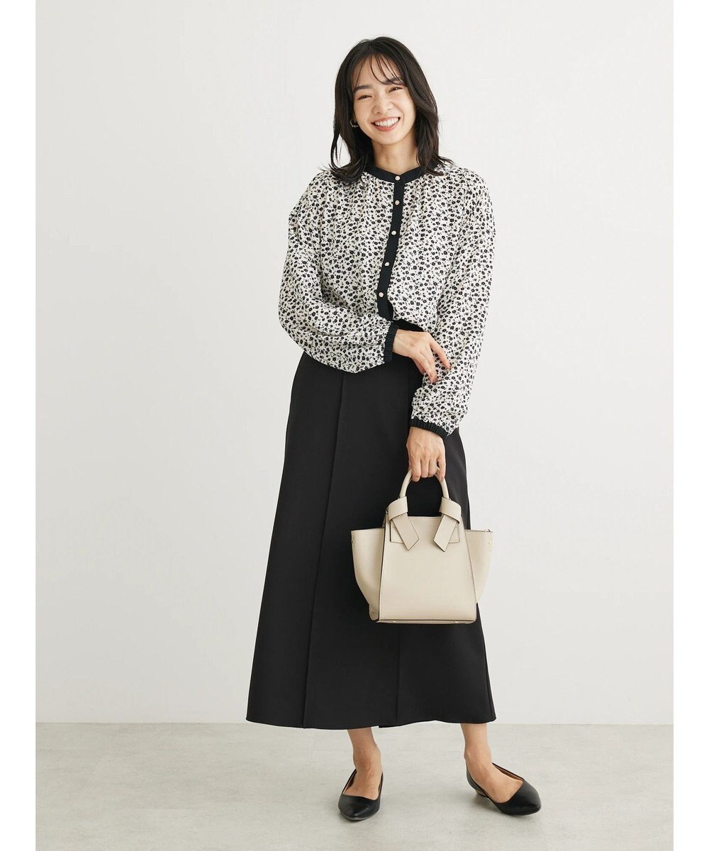 Green Parks ・ＥＬＥＮＣＡＲＥ　ＤＵＥコバナパイピングブラウス 