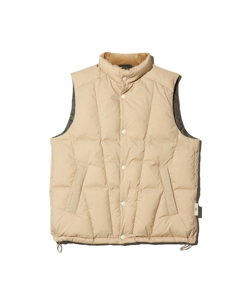 J.PRESS MEN ナイロンワッシャータフタ ダウンベスト 