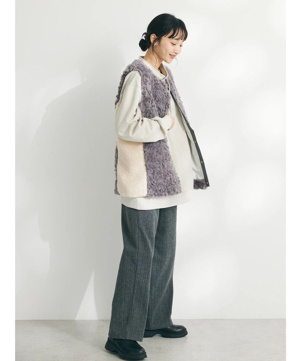 CRAFT STANDARD BOUTIQUE ファーサイド切替ベスト 