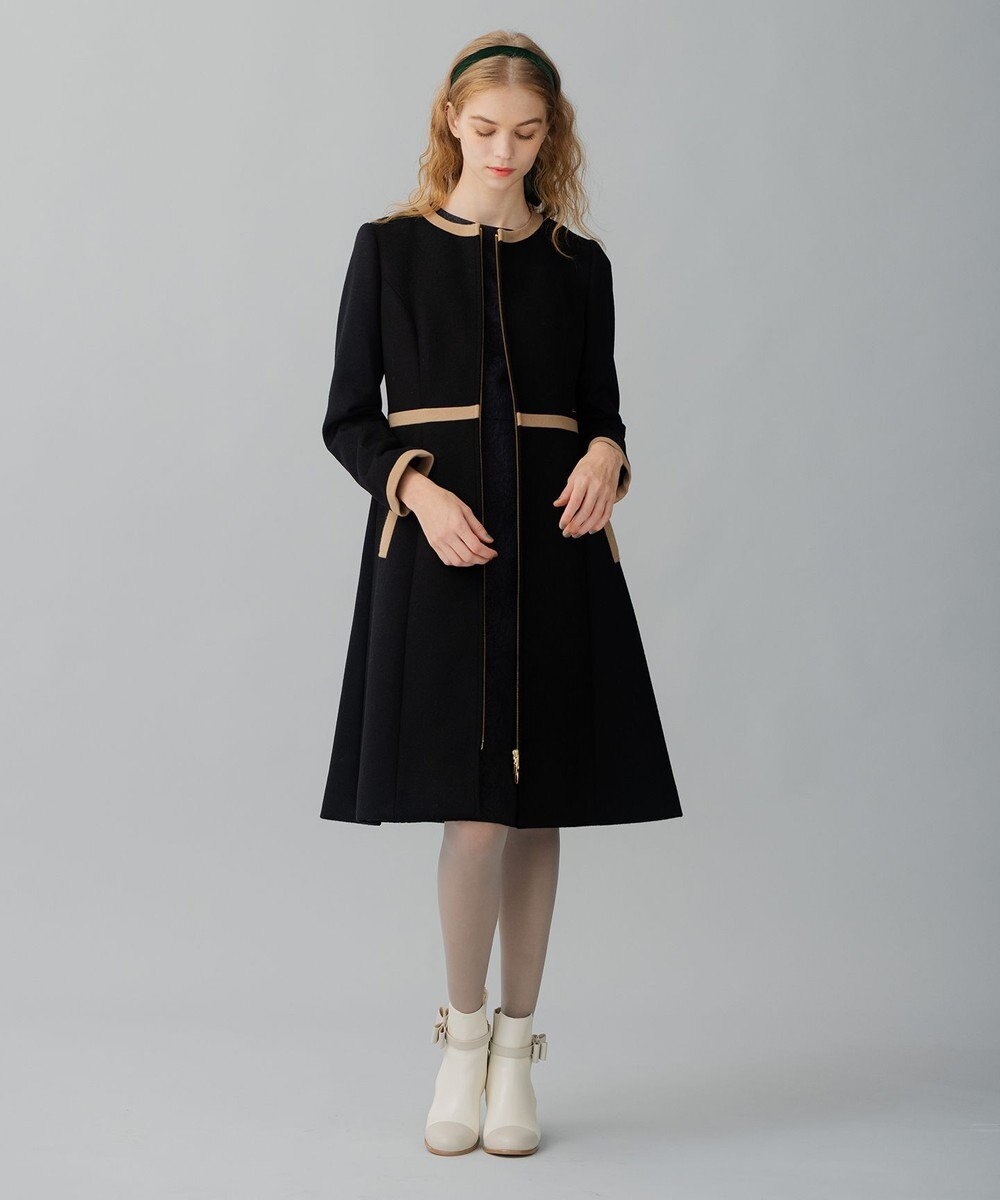 TOCCA MUSE ウールメルトンコート 