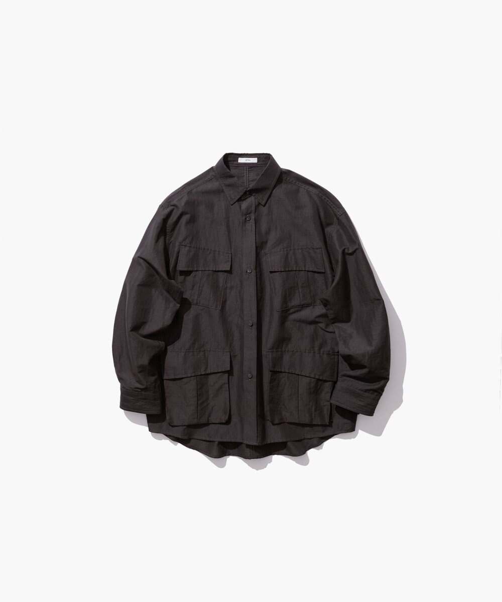 ATON SILK LINEN POPLIN | ジャングルファディーグジャケット 