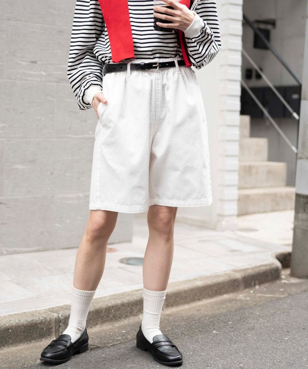 WEGO 【ユニセックス着用ITEM/ウエストゴム】リラックスイージーショーツ 