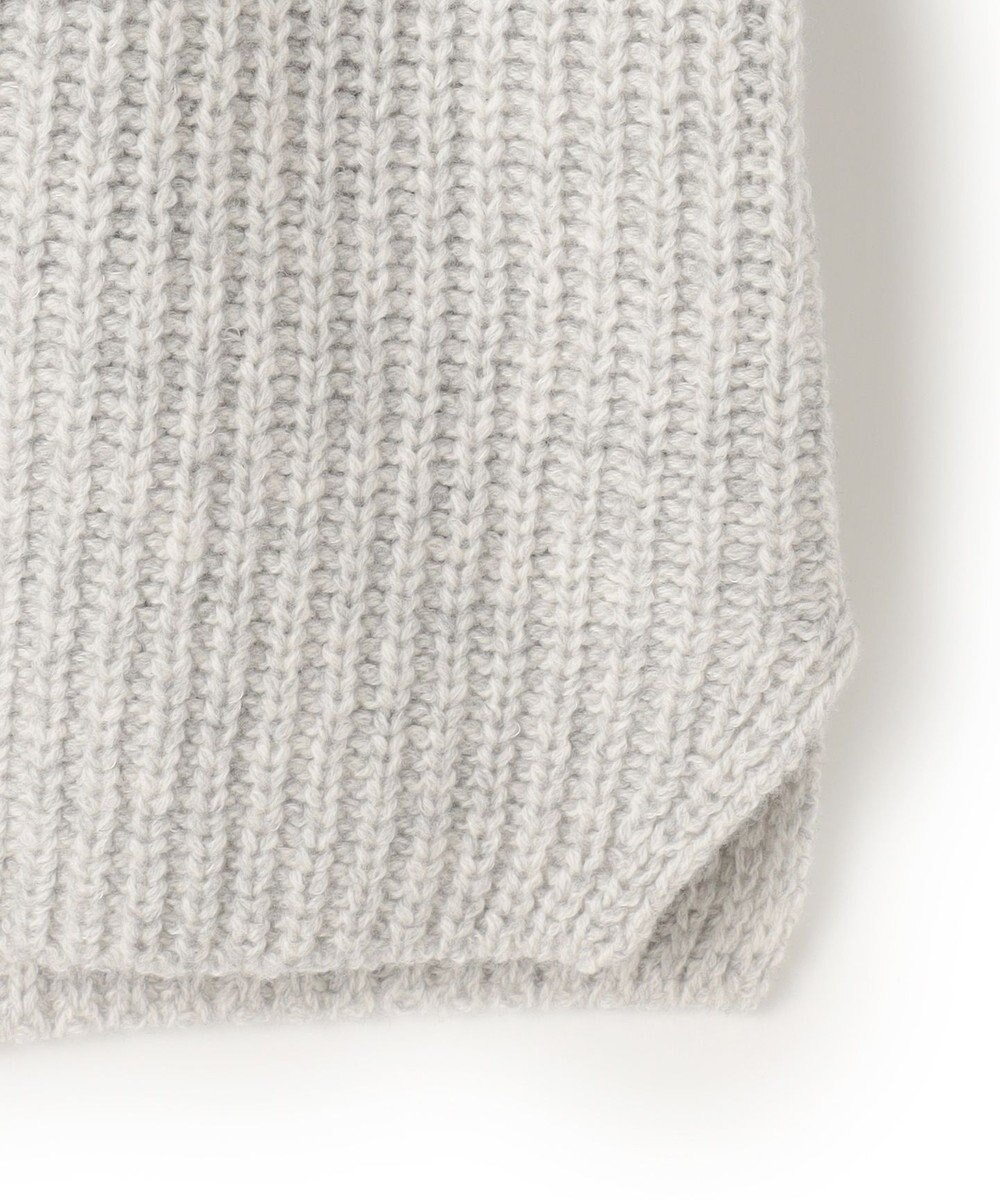 23区 S 【洗える】ウールカシミヤ カラーブロック バルキー ニット 