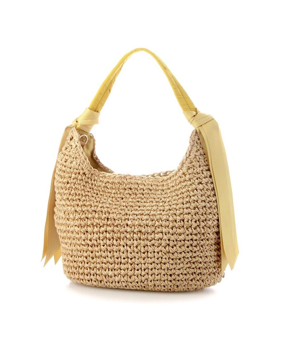 UNBILLION カシュカシュ cachecache / 下がりグログランクロッシェ2wayミニトート 