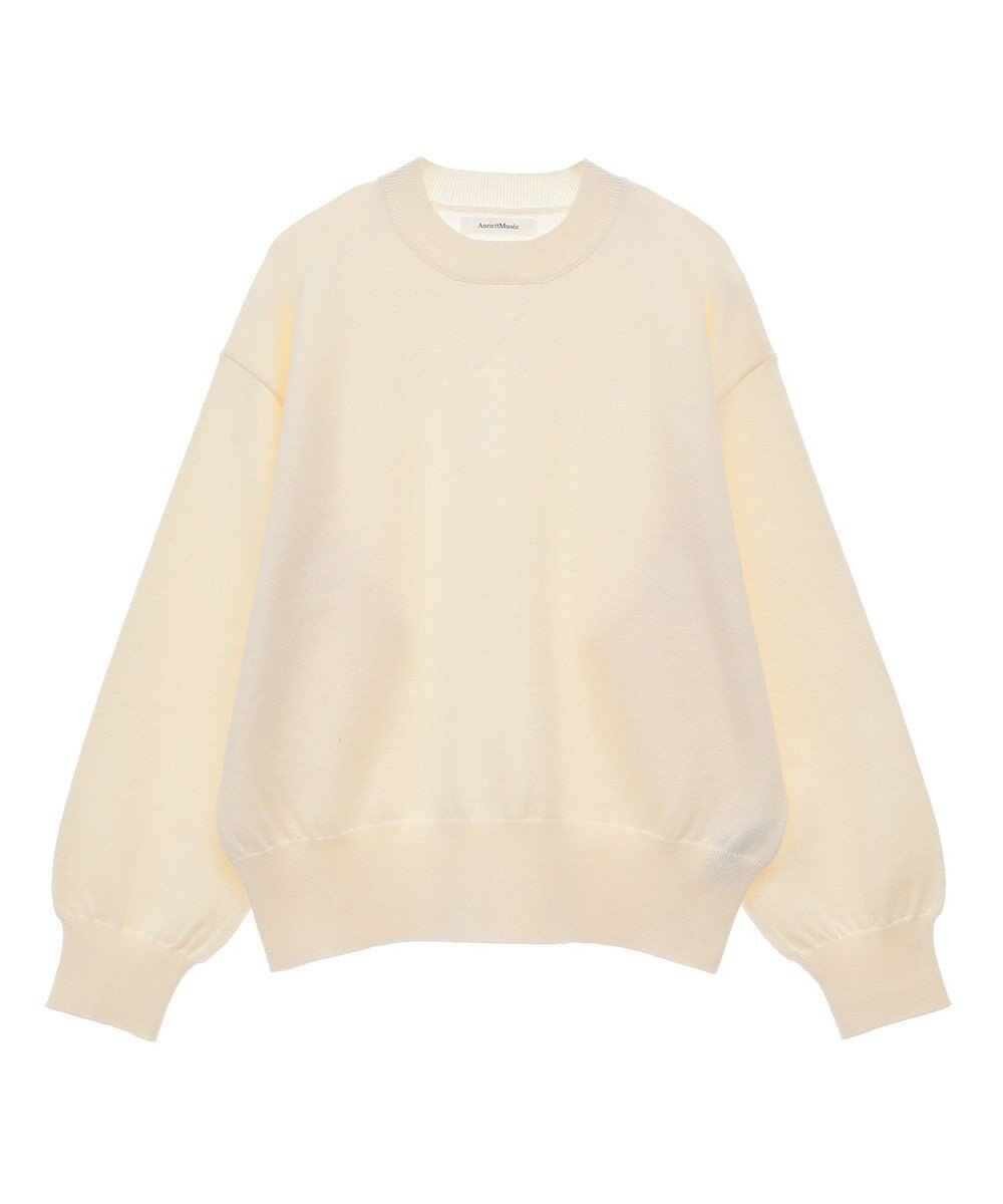 Green Parks スウェットライクニットプルオーバー 