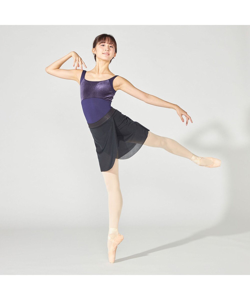 Chacott ショートスパッツ付スカート 