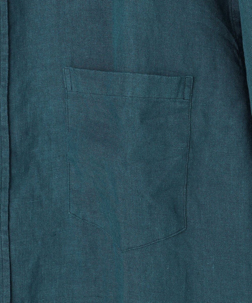 JOSEPH ABBOUD 【清涼感/ベルキーリネン】トロピカルリネン シャツ 