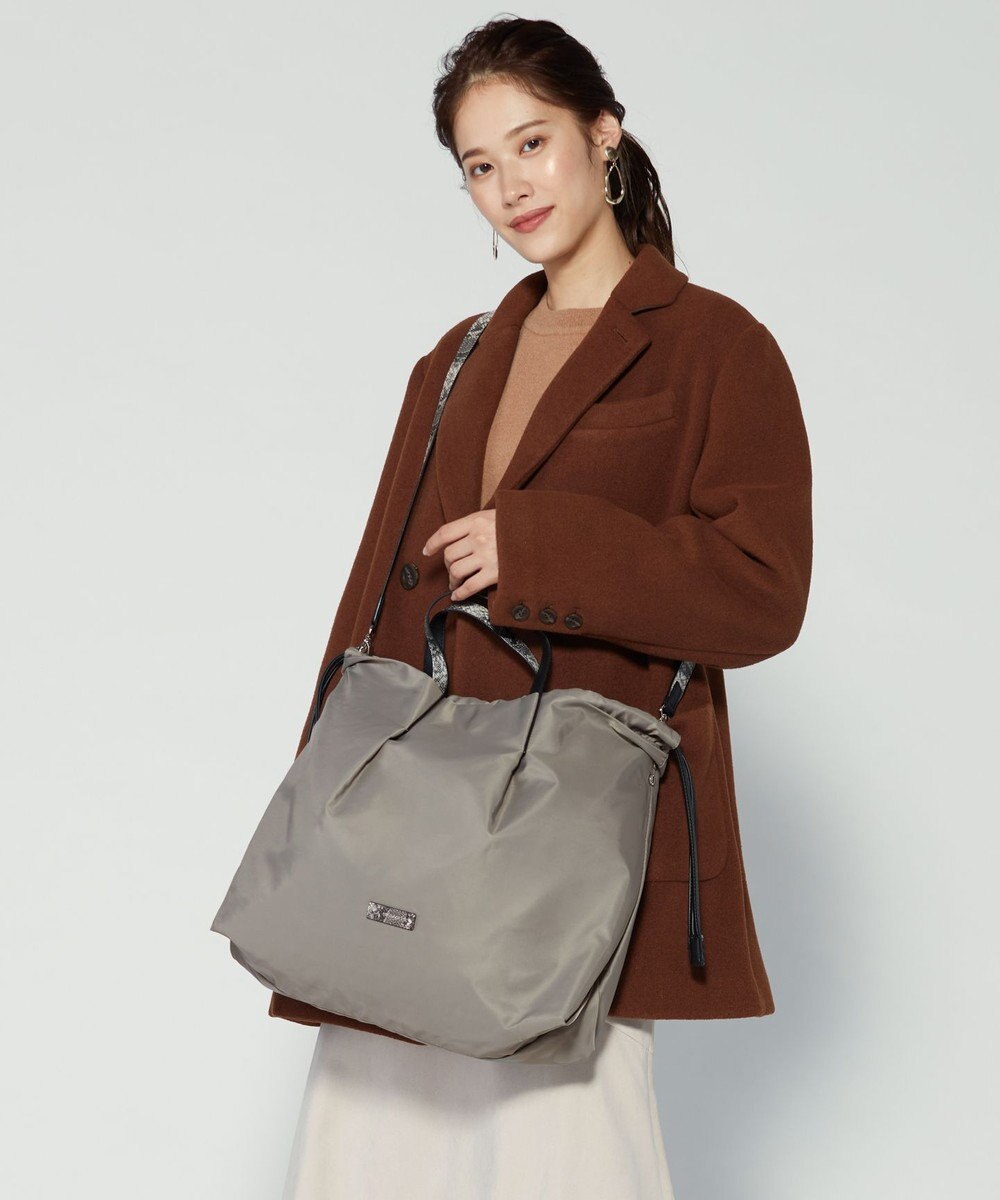 LA BAGAGERIE ドローストリング2WAYトート Mサイズ 