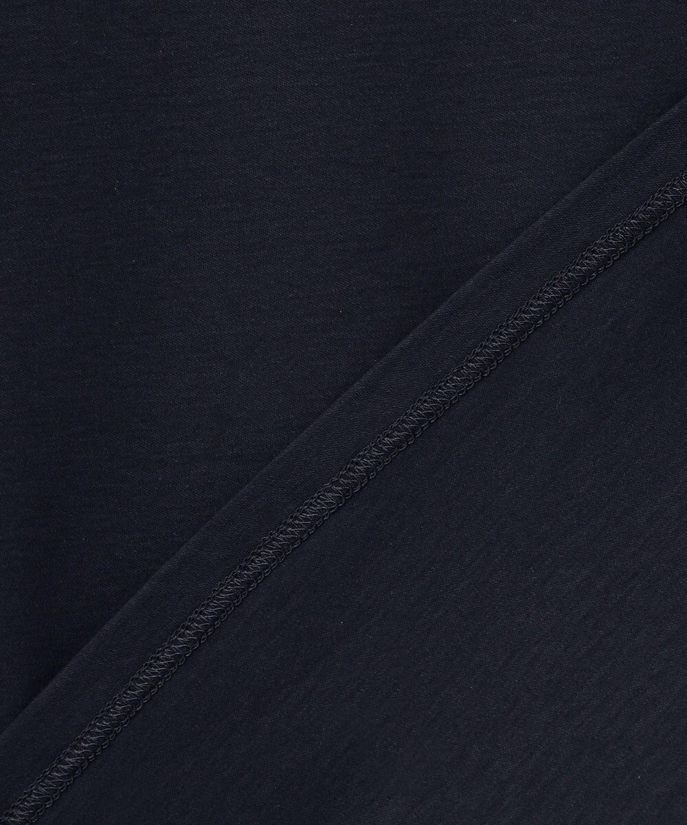 23区 【汗じみ防止加工】スカーフプリントコンビ フレンチスリーブ カットソー 