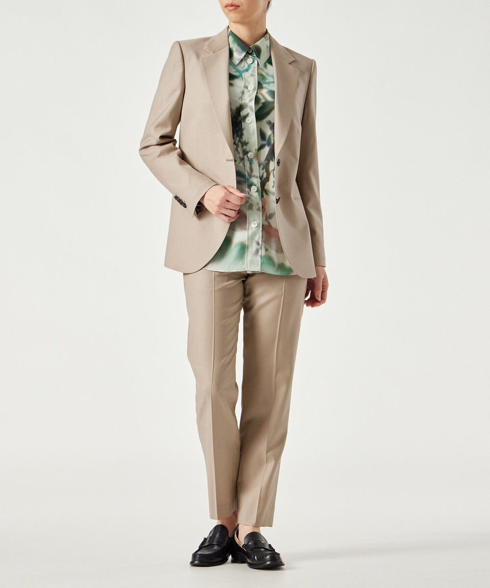 Paul Smith ドビーピンドット テーパードパンツ 