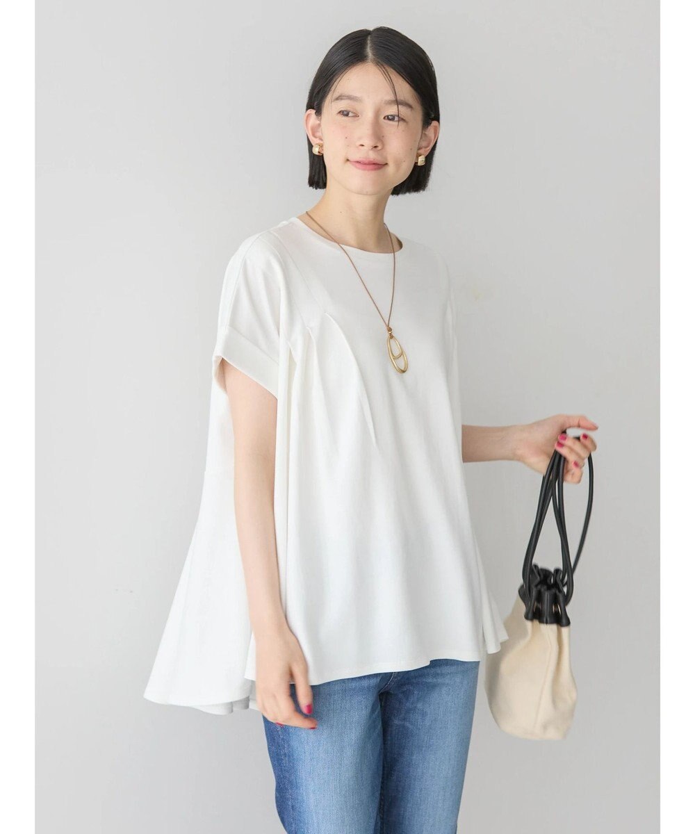 AMERICAN HOLIC フレアヘムフレンチスリーブカットプルオーバー 