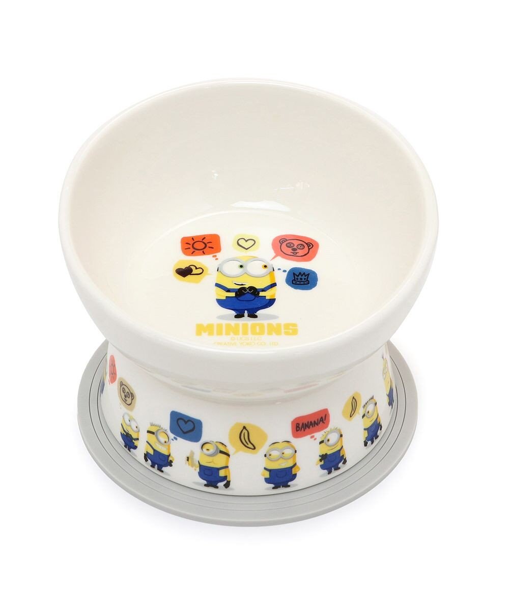 PET PARADISE ミニオン ボブ 高さのある フードボウル 