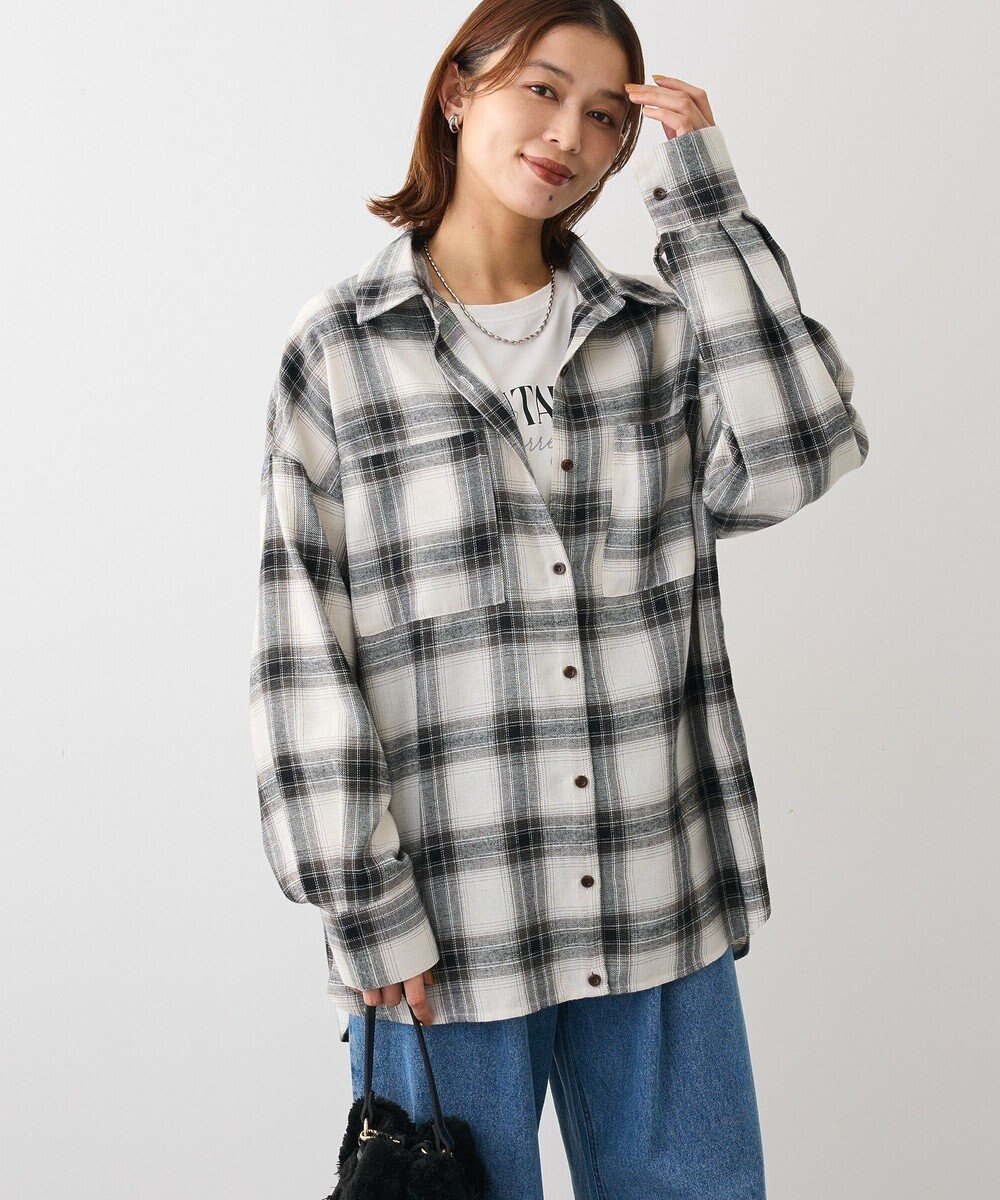 Green Parks ・ＥＬＥＮＣＡＲＥ　ＤＵＥ　２ｗａｙチェックビックシャツ 