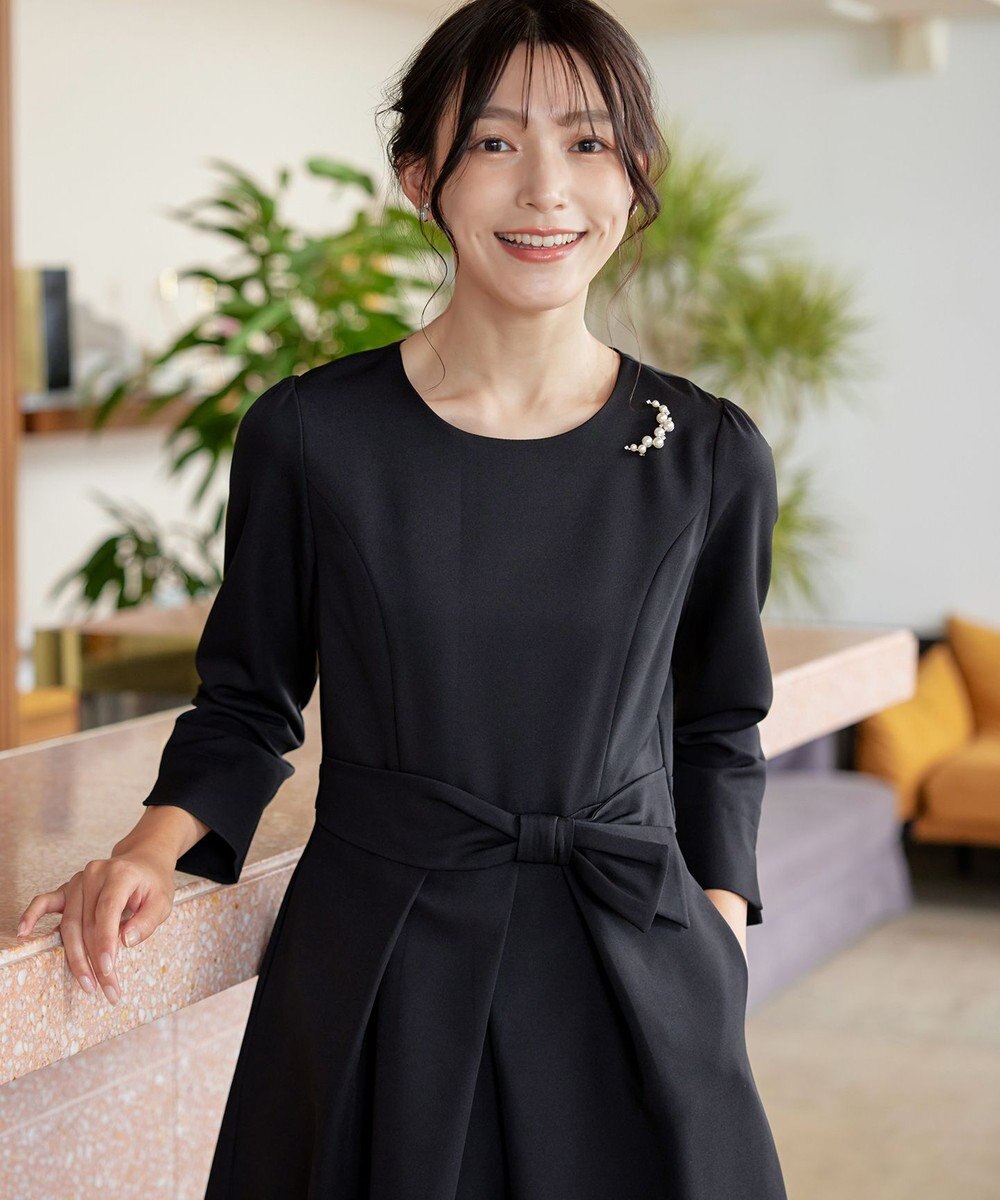 Tiaclasse フェイクパールムーンブローチ 