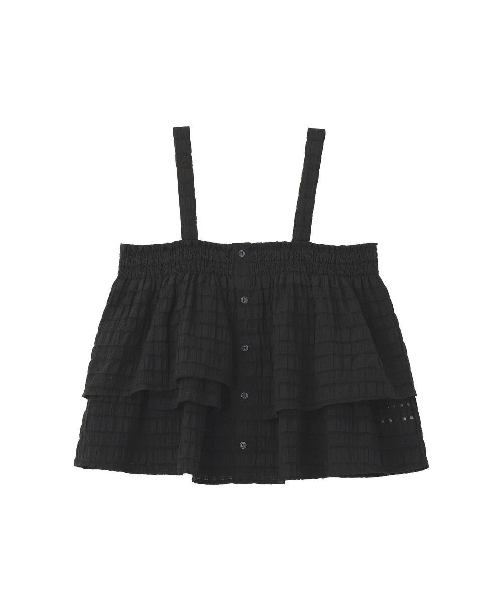 AMERICAN HOLIC シアーチェックビスチェ 