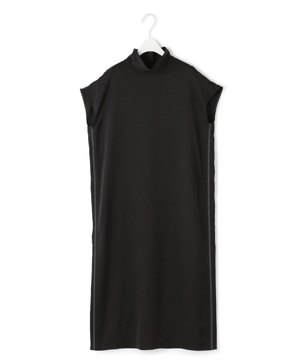 ICB L 【WEB＆一部店舗限定】LightVintageSatin ハイネックワンピース 