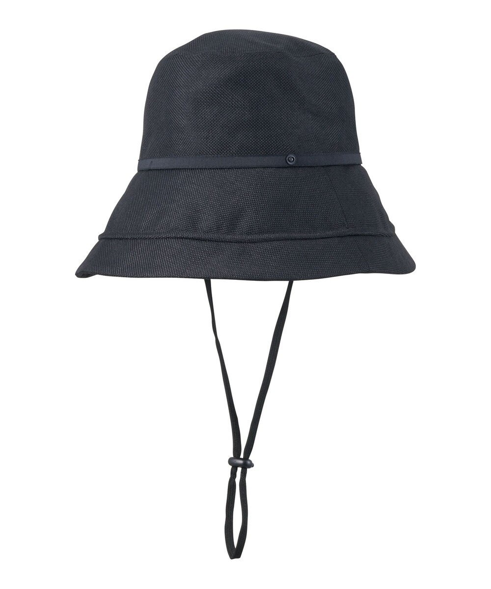 MOONBAT 【遮光100％/遮熱/UV/UPF50+/コンパクト】ネックガード付きハット 帽子 無地 サイズ調整可能 手洗い可能 