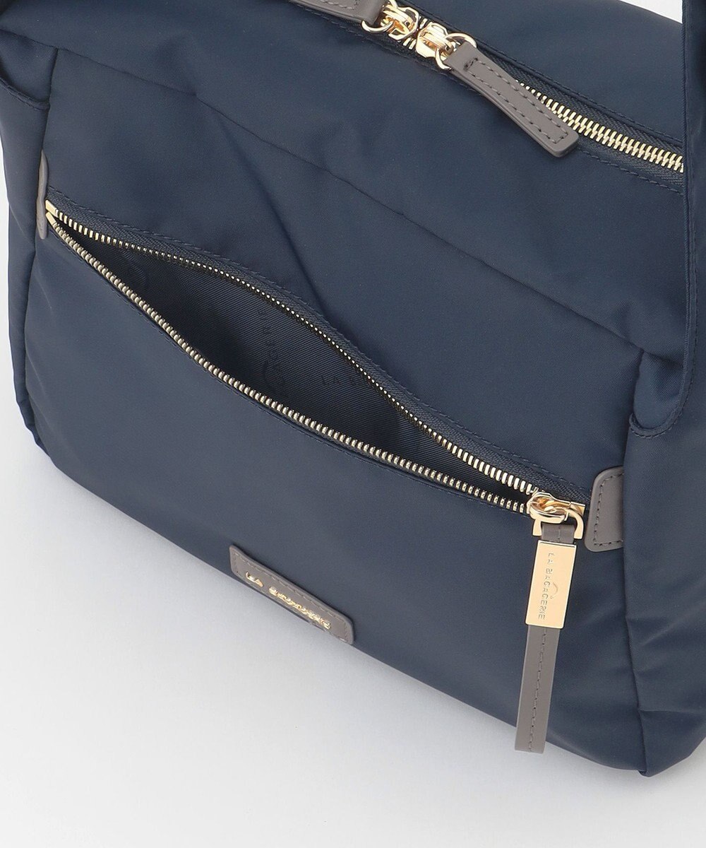 LA BAGAGERIE メタルバックル　ボックスショルダー　Sサイズ 