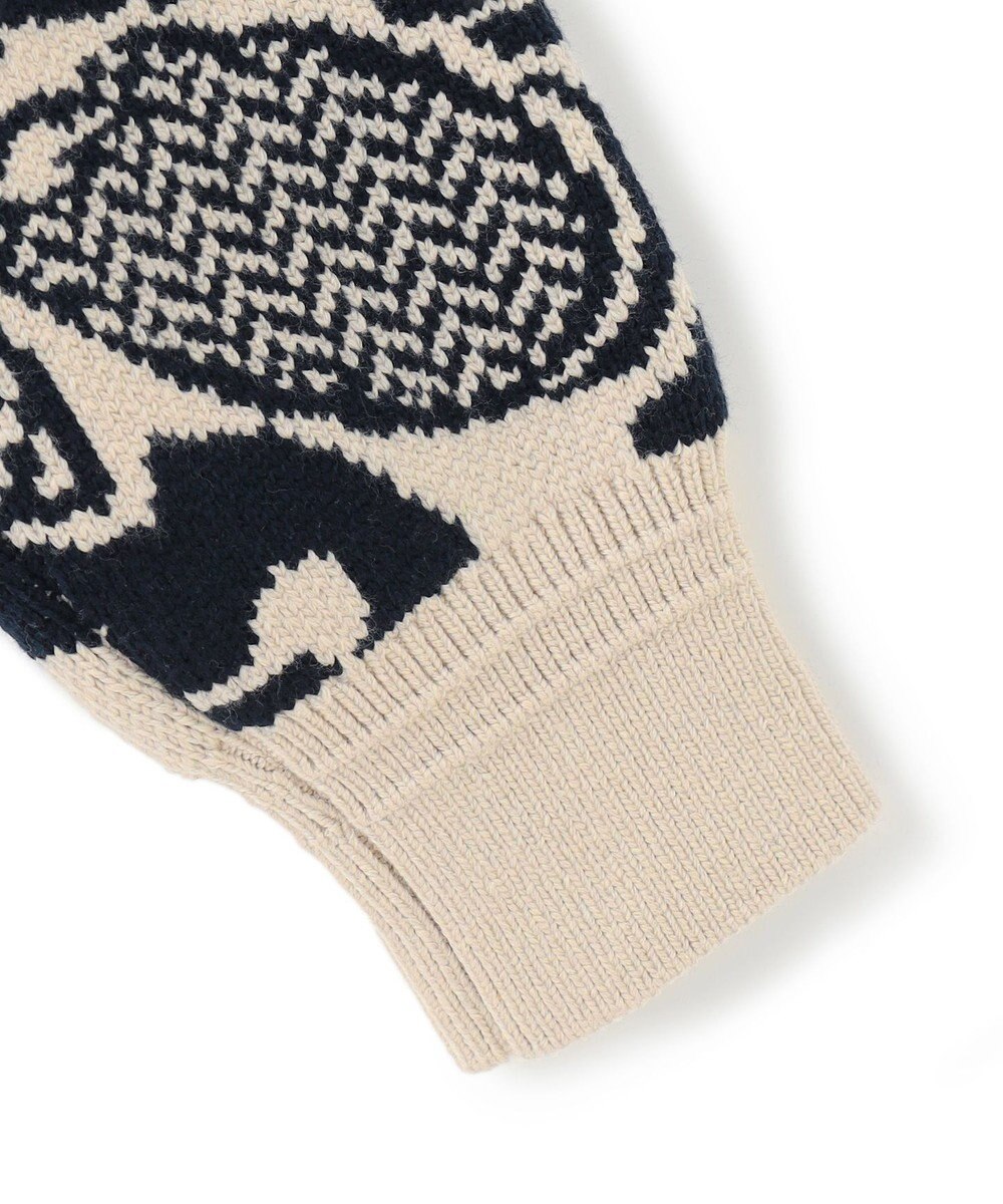 JOSEPH HOMME 【HIGH GRADE LINE】フォークアートジャガード　クルーネックニット 