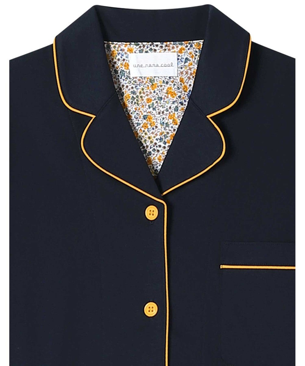 une nana cool 【綿100％】シルケットスムースパシャマ　ＭＡＤＥ　ＷＩＴＨ　ＬＩＢＥＲＴＹ　ＦＡＢＲＩＣ 