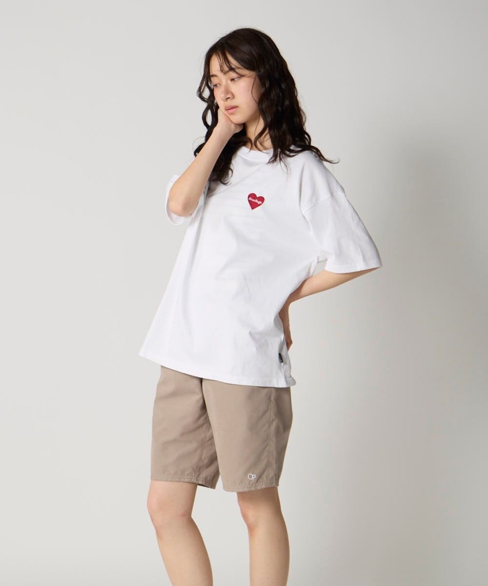 OP／FILA 【Ocean Pacific】ワンポイントベーシックTシャツ 