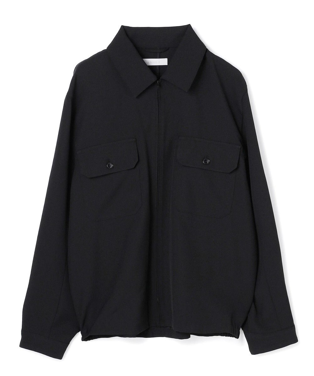 UNFILO MENS 【OCEANS YouTube 掲載/男女兼用】WOOL TOUCH 機能美シャツブルゾン 