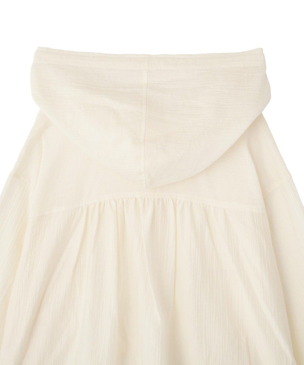 Green Parks シアーフードシャツ 