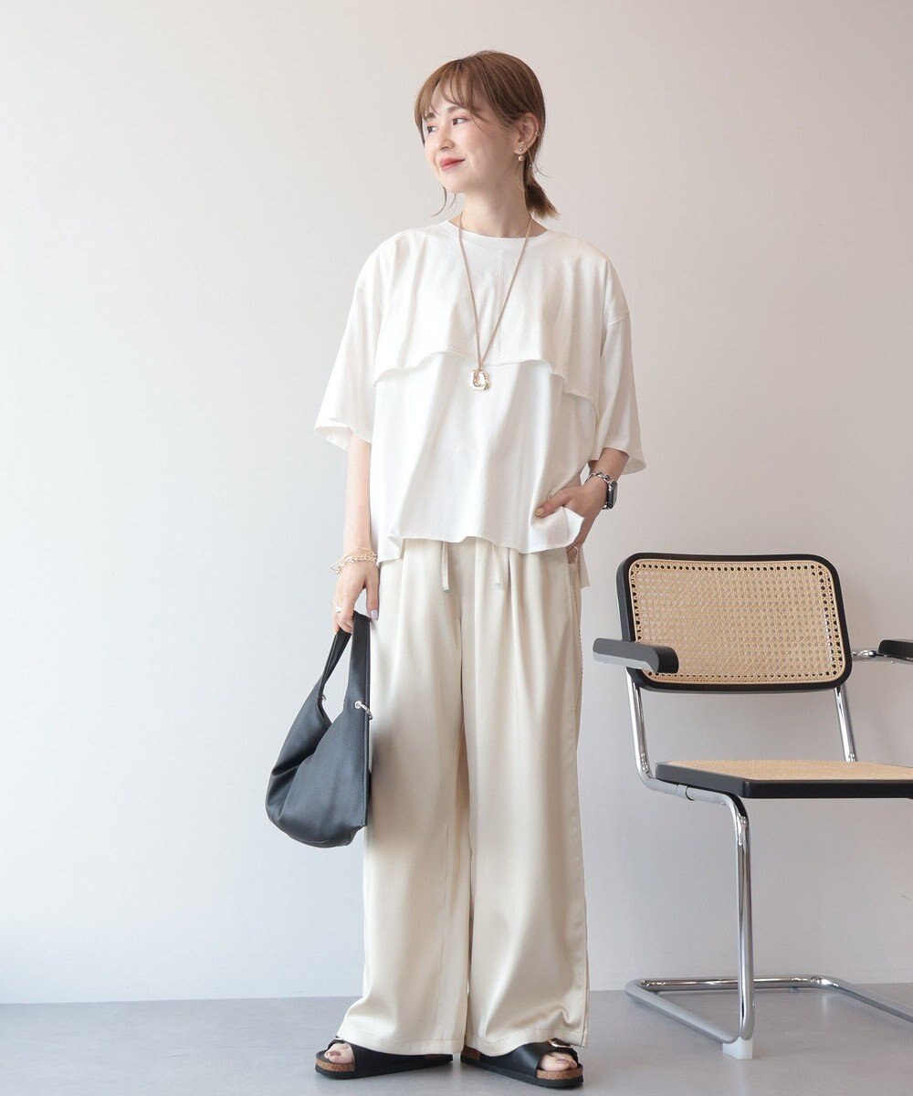 AMERICAN HOLIC レイヤード風加工Ｔシャツ 
