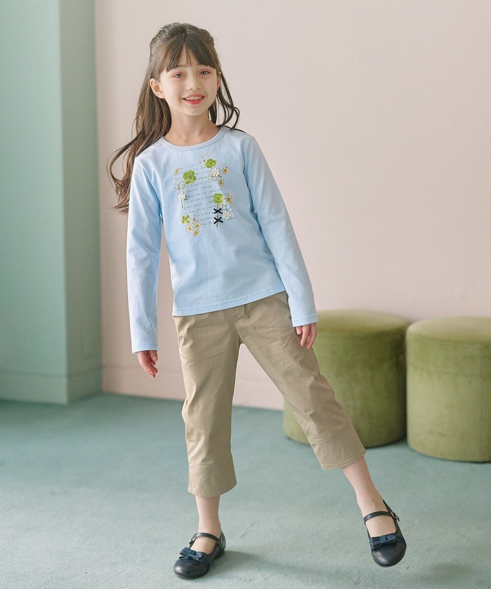 組曲 KIDS 【110-140㎝】オシバナクローバー Tシャツ 