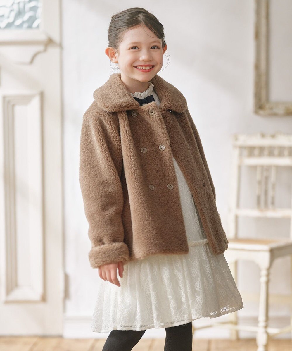 組曲 KIDS 【110-140㎝】スライバー ピーコート 