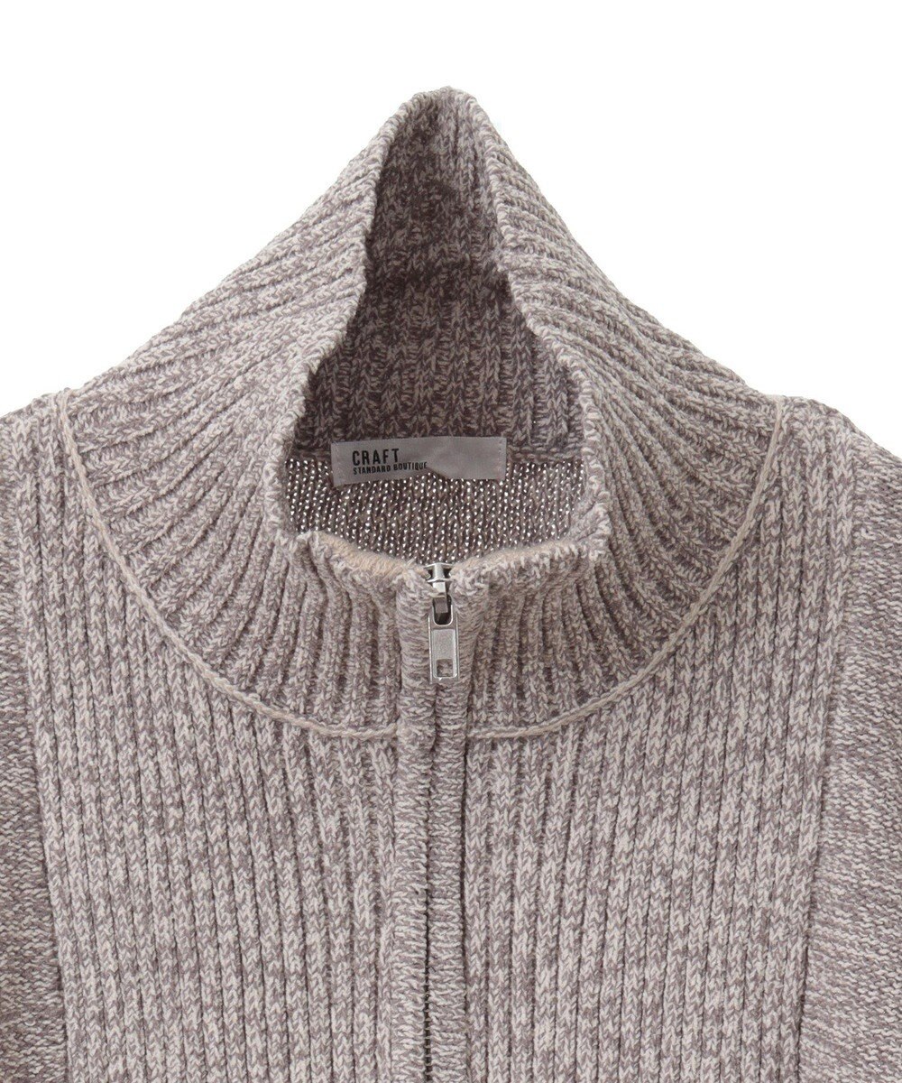 CRAFT STANDARD BOUTIQUE モールニットジップベスト 