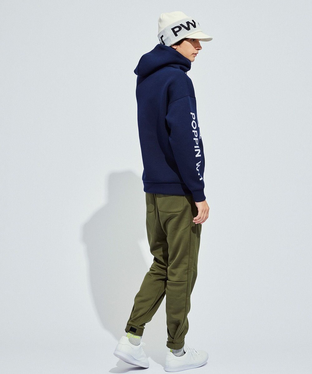 PW CIRCULUS 【NEWデザイン】【MEN】 LOGO graphic  デタッチャブルフーディー 