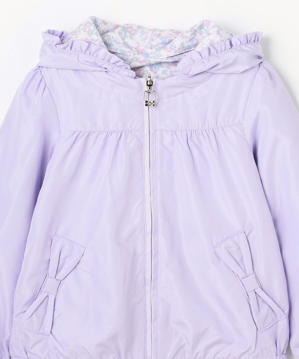 ANY KIDS 【フード取り外し/洗濯機可能】撥水加工リバーシブルゾン 