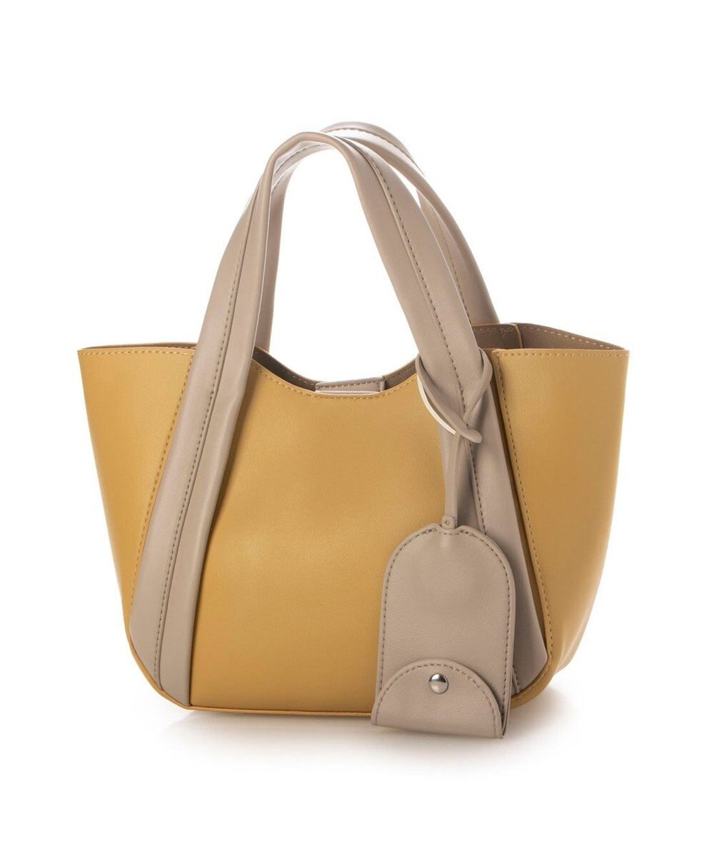 UNBILLION カシュカシュ cachecache / キーチャーム付きラウンドミニ2wayトート 