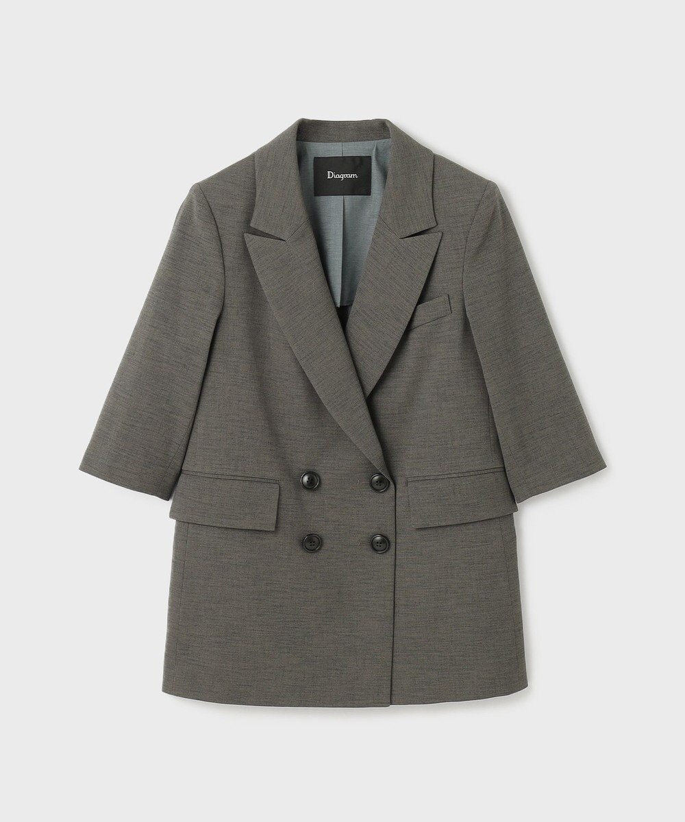 GRACE CONTINENTAL スラブストレッチテーラージャケット 