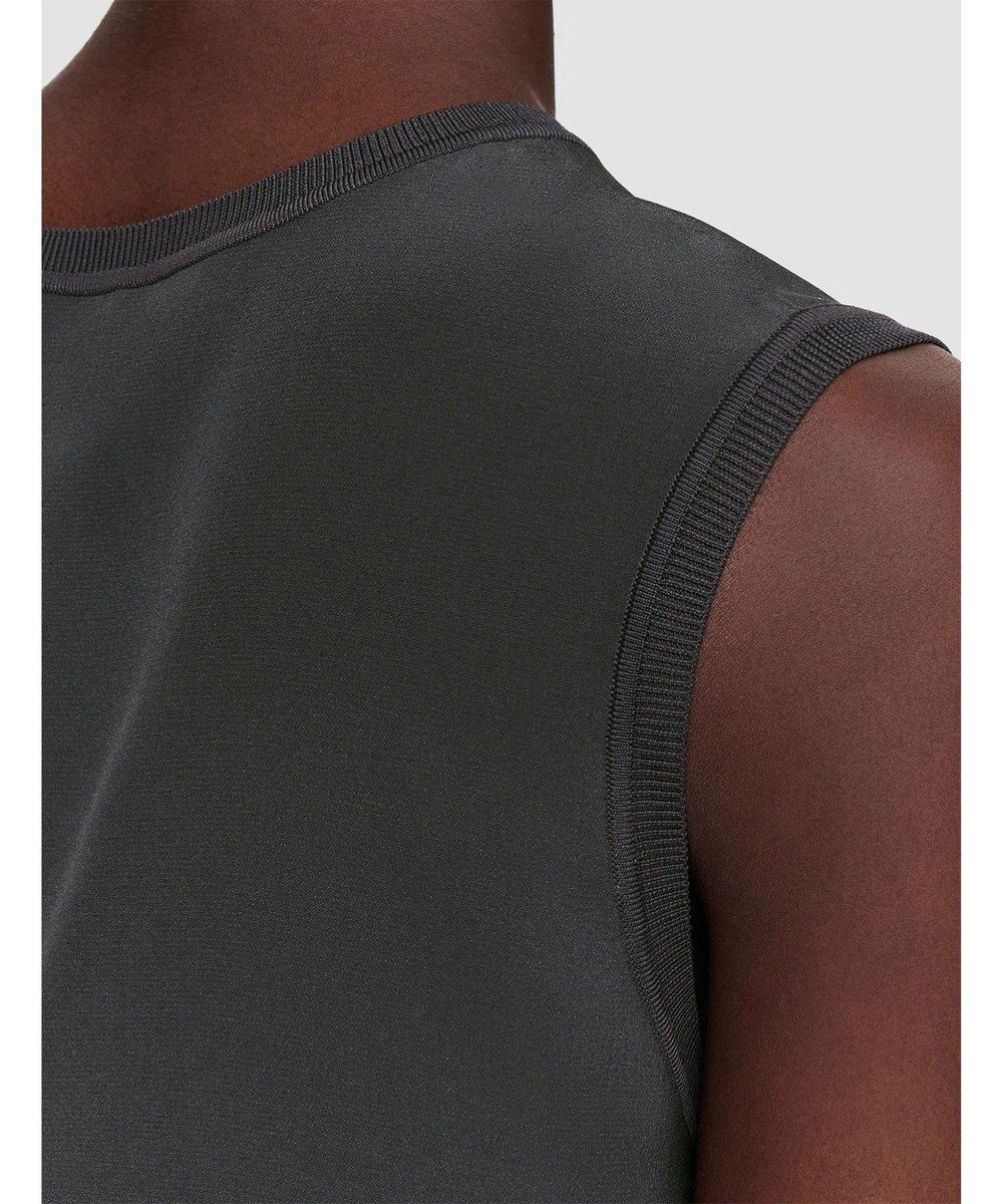 JOSEPH クレープ  ド  ソワ　スリーブレス 