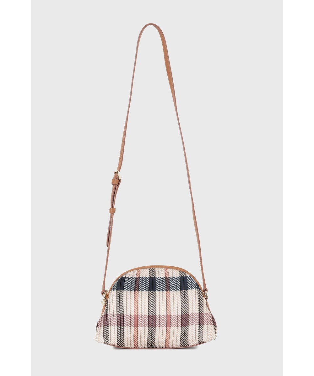 DAKS 【軽量】ポリエステルハウスチェック ショルダーバッグ 