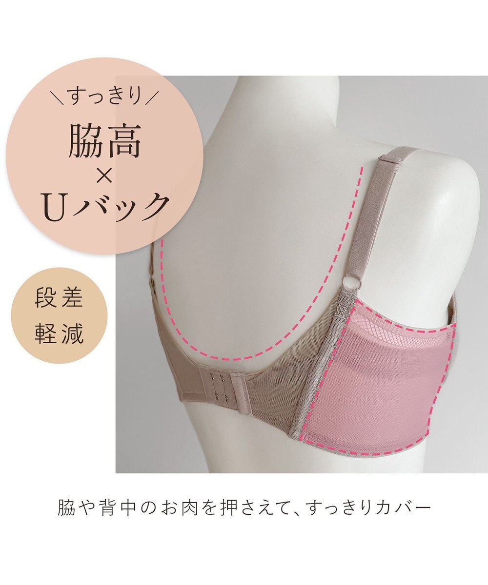 BRADELIS New York 【BRADELIS FIT】ヌーディモールドカップブラ25S1 ブラデリス アウターに響きにくい補正ブラジャー 