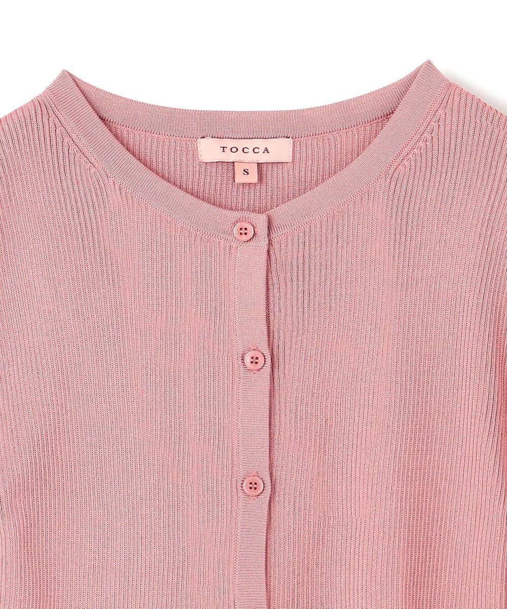 TOCCA HALF SLEEVE AJISAI  半袖カーディガン 