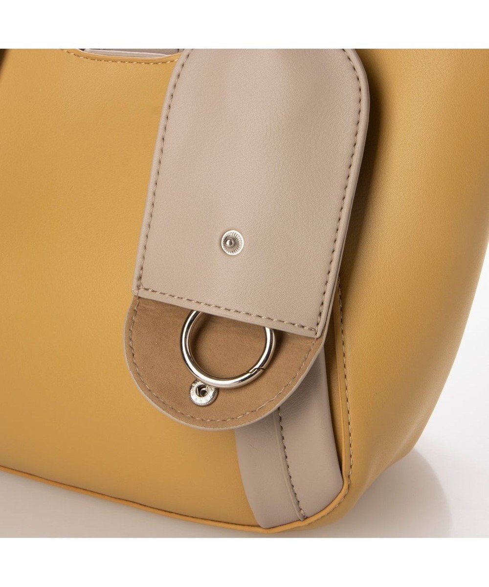 UNBILLION カシュカシュ cachecache / キーチャーム付きラウンドミニ2wayトート 