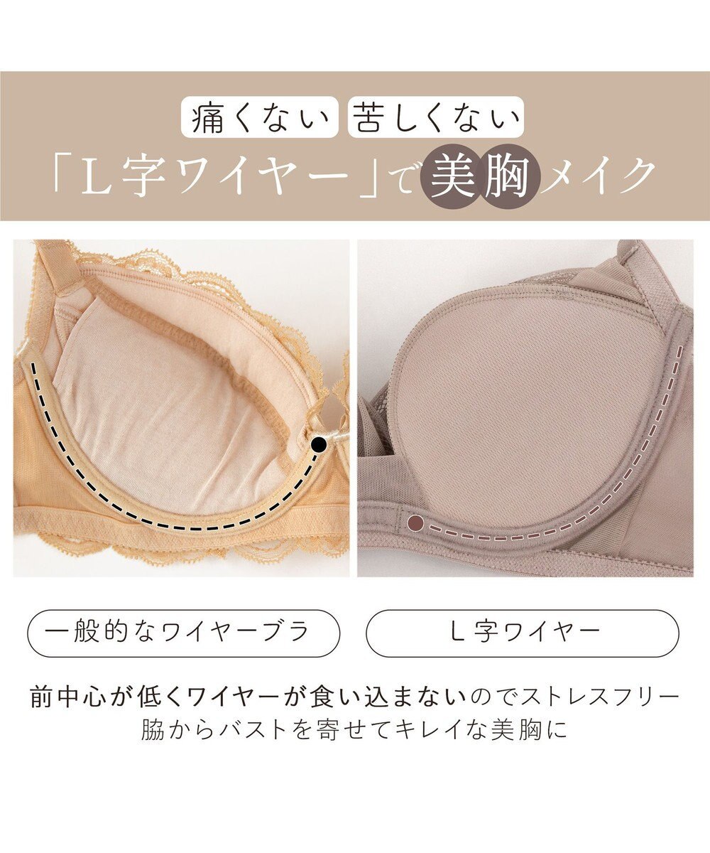 BRADELIS New York 【BRADELIS FIT】ヌーディモールドカップブラ25S1 ブラデリス アウターに響きにくい補正ブラジャー 