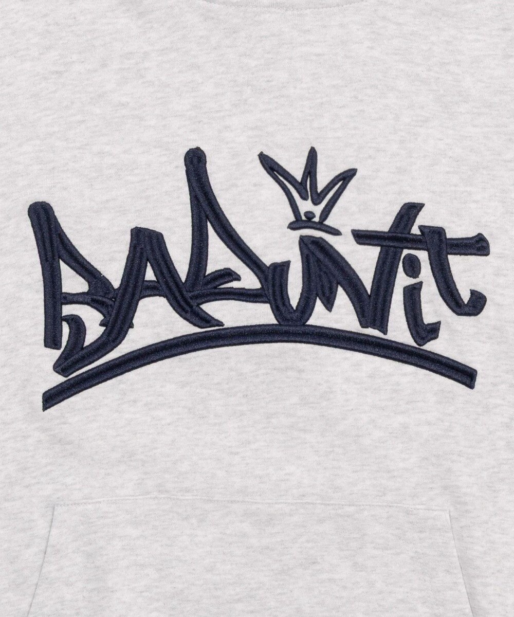 WEGO 【ユニセックス着用ITEM/SMLサイズ展開】グラフィックロゴプルパーカー 