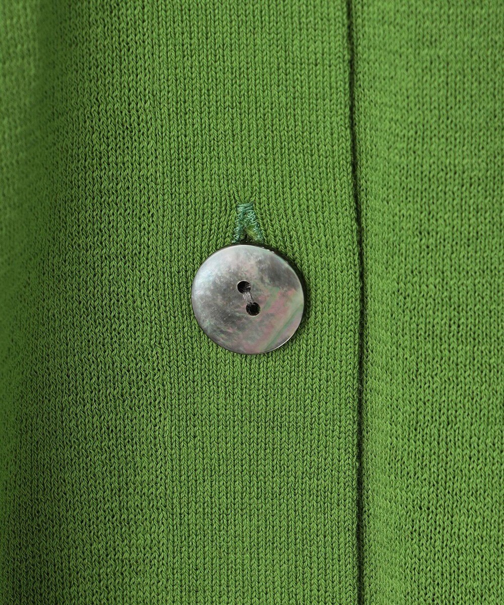 自由区 ドライシアーファインゲージ カーディガン 