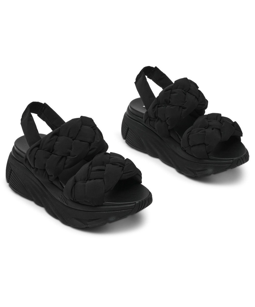 STEVE MADDEN HORIZON 5 編み込みスポーツサンダル 