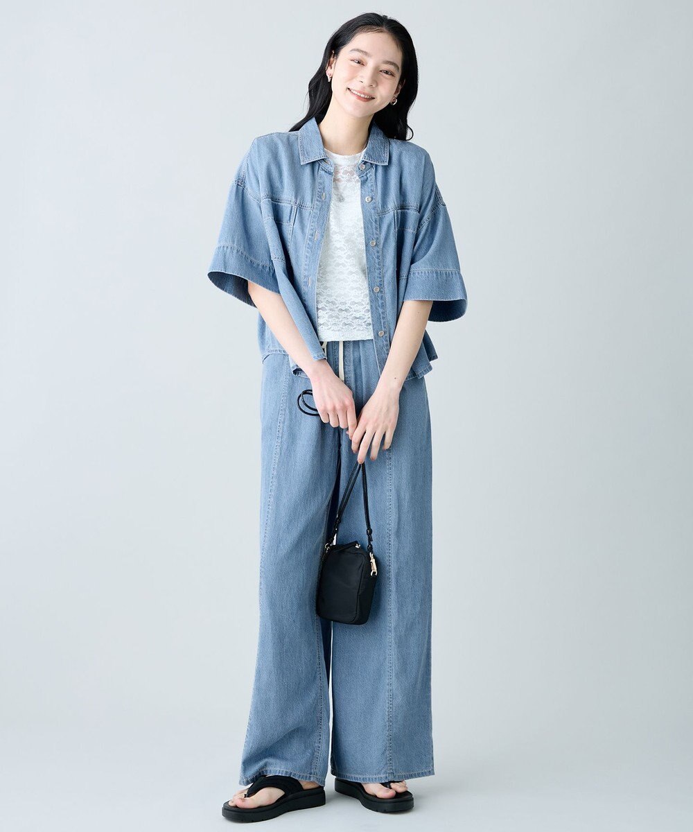 ANY L ライトオンスデニムシャツ 