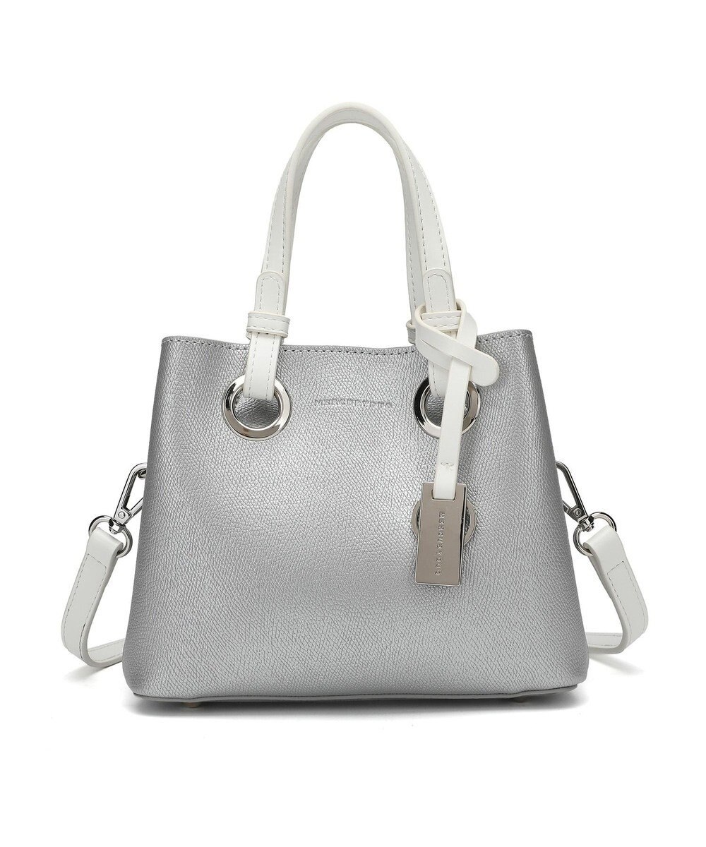 style code 【MERCURYDUO/マーキュリーデュオ】メタルアイレット　ミニショルダーバッグ、ハンドバッグ 
